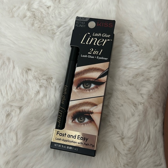 Kiss Makeup Kiss Black Lash Glue Liner Poshmark